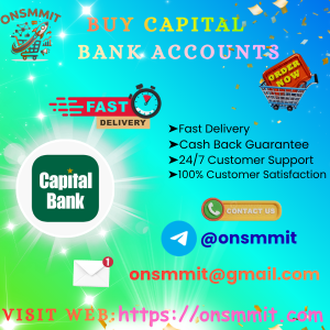 Buy verified Capital Bank Accounts