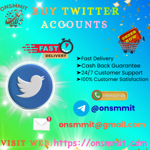Buy Twitter Accounts