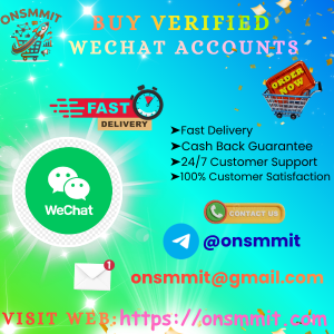 Buy Verified WeChat Accounts