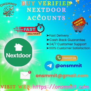 Buy Verified Nextdoor Accounts