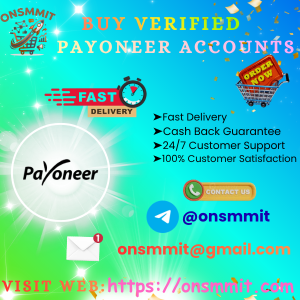 Buy Verified Payoneer Accounts